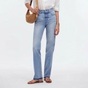 MADEWELL Midrise 90s Straight Denim Jeans Released Hem Size 29